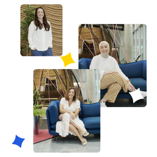 Parents at Huckletree