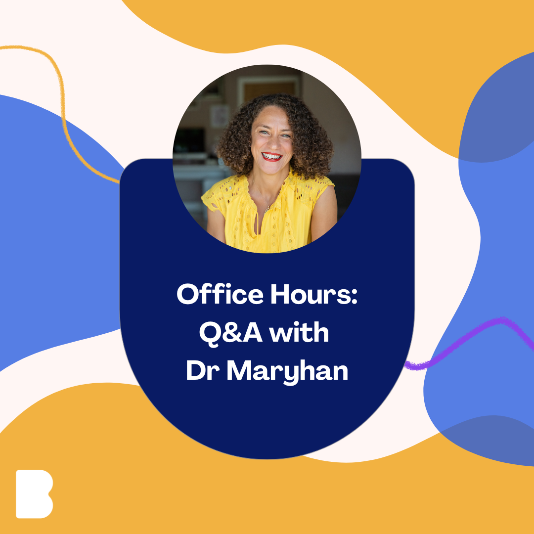 Office hours with Dr Maryhan